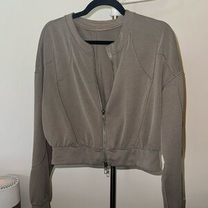 Lululemon Cropped Zip Jacket